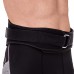 Пояс атлетичний текстильний Zelart SB-165447 спинка-14см розмір XS-XXL чорний