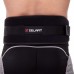 Пояс атлетичний текстильний Zelart SB-165447 спинка-14см розмір XS-XXL чорний