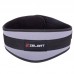 Пояс атлетичний текстильний Zelart SB-165459 спинка-15см розмір-XS-XXL сірий