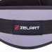 Пояс атлетичний текстильний Zelart SB-165459 спинка-15см розмір-XS-XXL сірий
