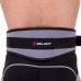 Пояс атлетичний текстильний Zelart SB-165459 спинка-15см розмір-XS-XXL сірий