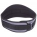 Пояс атлетичний текстильний Zelart SB-165506 спинка-15см розмір-XS-XXL сірий