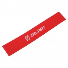 Резинка для упражнений лента сопротивления LOOP BANDS Zelart FI-6220-4 М червоний