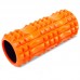 Ролер масажний циліндр (ролик мфр) заповнений піною 33см Grid Spine Roller Zelart FI-5712 кольори в асортименті