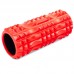 Ролер масажний циліндр (ролик мфр) заповнений піною 33см Grid Spine Roller Zelart FI-5712 кольори в асортименті