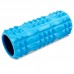 Ролер масажний циліндр (ролик мфр) заповнений піною 33см Grid Spine Roller Zelart FI-5712 кольори в асортименті