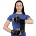Рукавиці для фітнесу та важкої атлетики GOLDS GYM BC-3603 розмір S-XL чорний