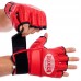 Рукавиці для змішаних єдиноборств MMA шкірвініл BOXER 5021 M-XL кольори в асортименті