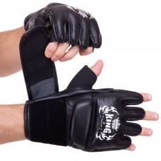 Рукавиці для змішаних єдиноборств MMA шкіряні TOP KING Ultimate TKGGU S-XL кольори в асортименті