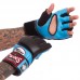 Рукавиці для змішаних єдиноборств MMA шкіряні TWINS GGL-4 M-XL кольори в асортименті