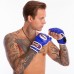 Рукавиці для змішаних єдиноборств MMA шкіряні TWINS GGL-6 M-XL кольори в асортименті