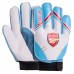 Рукавиці воротарські дитячі BALLONSTAR із символікою футбольного клубу ARSENAL FB-0028-04 розмір 4-8 синій-білий-червоний