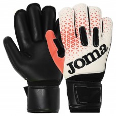 Рукавиці воротарські професійні із захистом пальців Joma PREMIER 401195-201 розмір 7-12 білий-чорний-помаранчевий