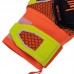 Рукавиці воротарські професійні із захистом пальців SOCCERMAX GK-011 розмір 7-11 помаранчевий-жовтий