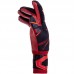 Рукавиці воротарські професійні із захистом пальців SOCCERMAX GK-016 розмір 7-11 червоний-чорний