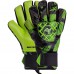 Рукавиці воротарські професійні із захистом пальців SOCCERMAX GK-017 розмір 7-11 зелений-чорний