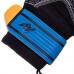 Рукавиці воротарські професійні із захистом пальців SOCCERMAX GK-023 розмір 7-11 синій-чорний