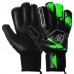 Рукавиці воротарські професійні із захистом пальців SOCCERMAX GK-4315 розмір 7-11 чорний-салатовий