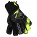 Рукавиці воротарські професійні із захистом пальців SOCCERMAX GK-4315 розмір 7-11 чорний-салатовий