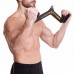 Рукоятка для тяги із середнім хватом Mide Grip нековзне покриття LINUO FITNESS TA-3700-56 54см чорний