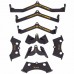Рукоятка для тяги з вузьким хватом Triceps Grip нековзне покриття LINUO FITNESS SC-3706-34-1 чорний