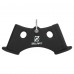 Рукоятка для тяги з вузьким хватом Triceps Grip нековзне покриття Zelart TA-9627 33см чорний