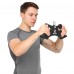 Рукоятка для тяги з вузьким хватом Triceps Grip нековзне покриття Zelart TA-9627 33см чорний