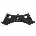 Рукоятка для тяги з вузьким хватом Triceps Grip нековзне покриття Zelart TA-9630 42см чорний