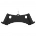 Рукоятка для тяги з вузьким хватом Triceps Grip нековзне покриття Zelart TA-9630 42см чорний