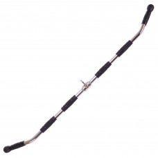 Рукоятка для вертикальної тяги ручка для блочного тренажера HIGHQ SPORT SC-8074 хром