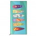 Рушник для пляжу SURFBOARD BEACH TOWEL T-SBT кольори в асортименті