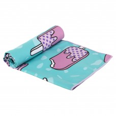 Рушник спортивний MadWave ICE CREAM M076303100W бірюзовий