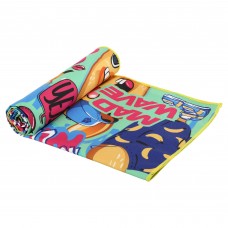 Рушник спортивний MadWave LLAMA M076103116W зелений