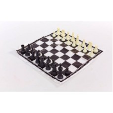 Шахові фігури з полотном SP-Sport IG-3103-PLAST-SHAHM пішак-2 см пластик