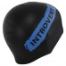 Шапочка для плавання силіконова для дорослих MadWave INTROVERT reversible M055336 чорний-білий