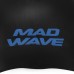 Шапочка для плавання силіконова для дорослих MadWave INTROVERT reversible M055336 чорний-білий