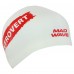 Шапочка для плавання силіконова для дорослих MadWave INTROVERT reversible M055336 чорний-білий