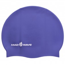 Шапочка для плавання силіконова для дорослих MadWave METAL M053505 кольори в асортименті