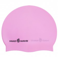 Шапочка для плавання силіконова для дорослих MadWave PASTEL M053504 кольори в асортименті
