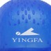 Шапочка для плавання силіконова на довге волосся для дорослих YINGFA C0061 кольори в асортименті