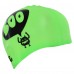 Шапочка для плавання силіконова юніорська MadWave Junior Boo M057305 зелений