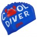 Шапочка для плавання силіконова юніорська MadWave Junior COOL DIVER M057310 синій