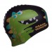 Шапочка для плавання силіконова юніорська MadWave Junior DINO M057916 кольори в асортименті