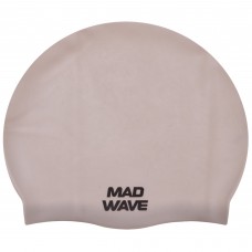 Шапочка для плавання силіконова збільшеного об'єму MadWave Intensive Big M053112 кольори в асортименті