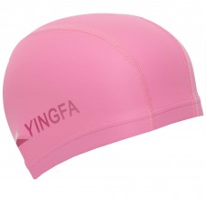Шапочка для плавання текстильна з покриттям PU для дорослих YINGFA C0077 кольори в асортименті