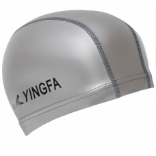 Шапочка для плавання текстильна з покриттям PU для дорослих YINGFA C0078 кольори в асортименті