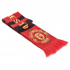 Шарф вболівальника зимовий із символікою футбольного клубу MANCHESTER UNITED SP-Sport FB-3028 червоний