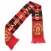 Шарф вболівальника зимовий із символікою футбольного клубу MANCHESTER UNITED SP-Sport FB-3028 червоний