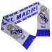 Шарф вболівальника зимовий із символікою футбольного клубу REAL MADRID SP-Sport FB-6028 білий-синій