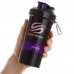 Шейкер 3-х камерний SMART SHAKER SIGN JAY CUTLER 6020027 600мл чорний-фіолетовий